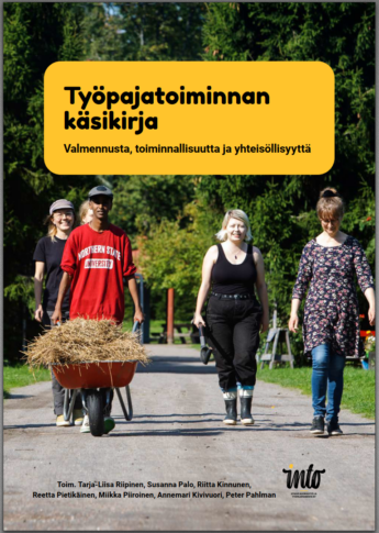 Työpajatoiminnan käsikirjan (2023) kansikuva